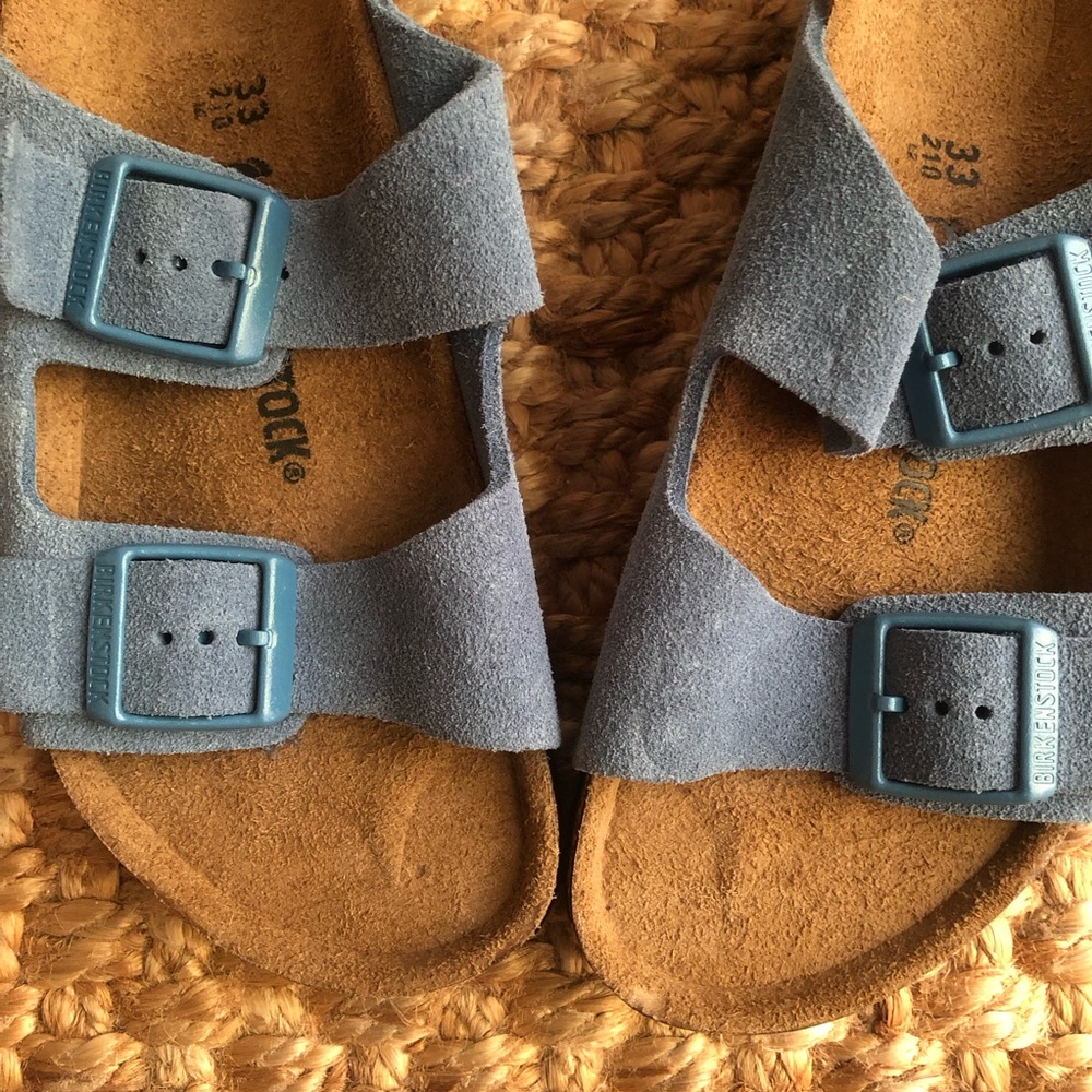 New: Birkenstock Arizona Suede Leather. Size 33